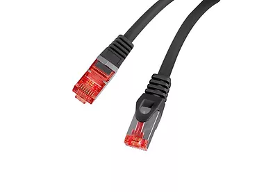 Lanberg Patchcord kat.6 FTP LSZH CU 5m czarny fluke passed