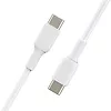 Belkin Kabel Booster Charge USB-C/USB-C PVC 2m, biały