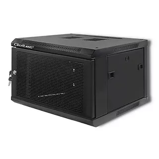 Qoltec Szafa RACK 19 cali | 6U | 600 x 600 x 370 | Perforowane drzwi