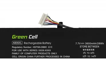 Green Cell Bateria AB06XL 7,7V 3600mAh do HP Envy 13-AD