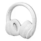 Qoltec Słuchawki bezprzewodowe z mikrofonem | BT 5.0 AB | Białe