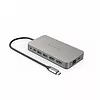 HyperDrive Hub Hyper HD Dual HDMI 10-in-1 2x 4K HDMI, USB-C 100W Power Delivery, Micro SD, SD, Gigabit Ethernet, AudioJack