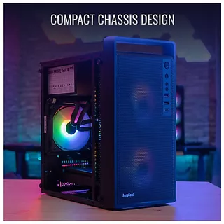 AeroCool Obudowa CS-109 Black RGB USB 3.0 Mini Tower