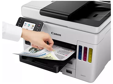 Urządzenie wielofunkcyjne atramentowe kolorowe Canon Maxify GX7040 USB, LAN, Wi-Fi