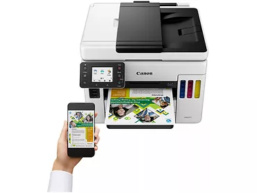 Urządzenie wielofunkcyjne atramentowe kolorowe Canon Maxify GX7040 USB, LAN, Wi-Fi