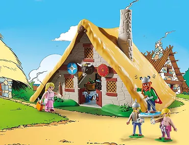 Playmobil Zestaw figurek Asterix 70932 Chata Asparanoiksa