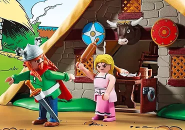 Playmobil Zestaw figurek Asterix 70932 Chata Asparanoiksa