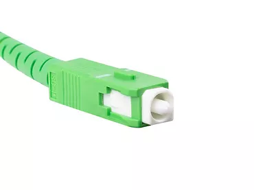 Lanberg Patchcord światłowodowy Sm Sc/Apc-Sc/Apc Simplex 3.0mm 20M biały