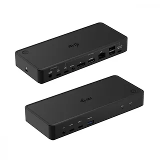 i-tec Stacja dokująca USB-C/Thunderbolt KVM Dual Display + PowerDelivery 65/100W