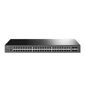 TP-LINK Przełącznik zarządzalny L2+ JetStream, 48 portów gigabitowych, 4 sloty SFP+ 10GE SG3452X