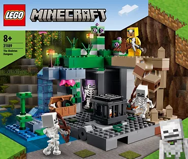 LEGO Klocki Minecraft 21189 Lochy Szkieletów