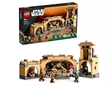 LEGO Zestaw klocków Star Wars 75326 Sala tronowa Boby Fetta