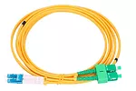 Extralink Kabel Patchcord SC/APC-LC/UPC Jednomodowy Duplex