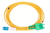 Extralink Kabel Patchcord SC/APC-LC/UPC Jednomodowy Duplex