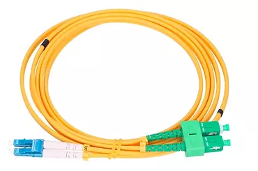 Extralink Kabel Patchcord SC/APC-LC/UPC Jednomodowy Duplex