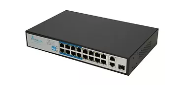 Extralink Przełącznik VIRTUS V3 PoE 16x100Mb/s 150W