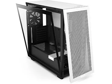 NZXT Obudowa H7 Flow z oknem Czarno-biała