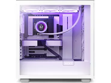 NZXT Obudowa H7 Flow z oknem Biała