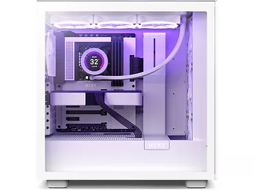 NZXT Obudowa H7 Flow z oknem Biała