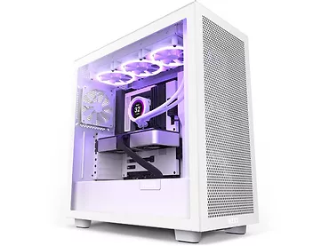 NZXT Obudowa H7 Flow z oknem Biała