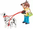 Playmobil Zestaw City Life 70530 Skrzyneczka Spacer z psami