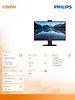 Philips Monitor 27 cali 276B9H IPS HDMI DP USB-C Pivot Kamera Głośniki