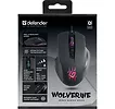 Defender Mysz gamingowa przewodowa WOLVERINE GM-700L 12800 dpi 7P