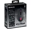 Defender Mysz gamingowa przewodowa WOLVERINE GM-700L 12800 dpi 7P