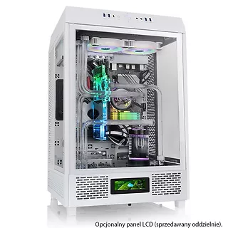 Thermaltake obudowa - The Tower 500 Snow tg*3/ 120mm*2