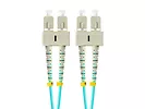 Lanberg Patchcord światłowodowy Mm Sc/Upc-Sc/Upc Duplex 3.0mm 5m Aqua