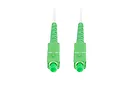 Lanberg Patchcord światłowodowy Sm Sc/Apc-Sc/Apc Simplex 3.0Mm 50M biały