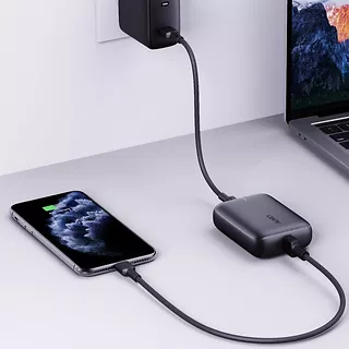 AUKEY PB-N83S Mini ultraszybki Power Bank 10000 mAh | 22.5W | 2xUSB | Quick Charge 3.0 | Power Delivery PD 3.0 | Fast Charge | Pass-Through Charging