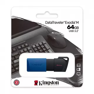 Kingston Pendrive Data Traveler Exodia M  64GB USB3.2 Gen1