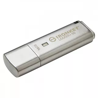 Kingston Pendrive IronKey Locker Plus 50 AES Encrypted USBtoCloud 16 GB