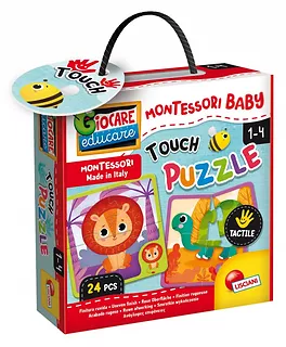 Lisciani Puzzle Montessori Baby Touch puzzle