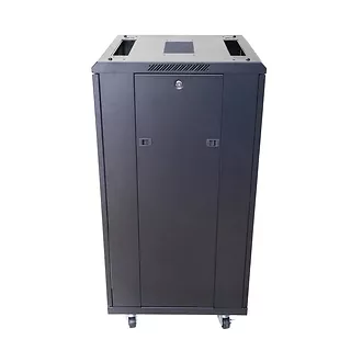 Extralink Szafa rack 22U 600x600mm czarna stojąca