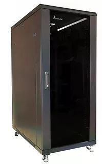 Extralink Szafa rack 27U 600x800mm czarna stojąca