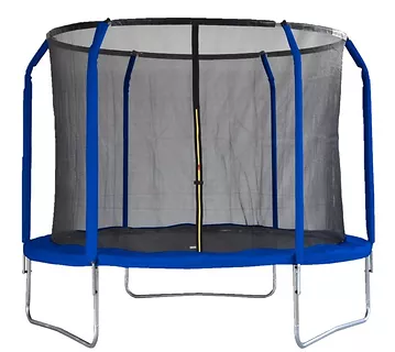Tesoro Trampolina ogrodowa 10FT granatowy