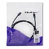 Qoltec Kabel USB 3.1 typ C męski | USB 3.1 typ C męski | 2m | Czarny