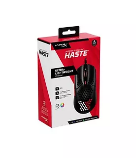 HyperX Mysz gamingowa Pulsefire Haste czarno-czerwona