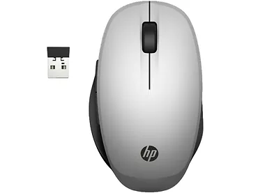 Mysz bezprzewodowa HP Dual Mode - srebrna (6CR72AA)