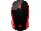 Mysz bezprzewodowa HP 200 - czerwona (2HU82AA)