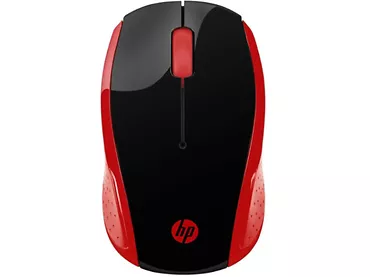 Mysz bezprzewodowa HP 200 - czerwona 2HU82AA