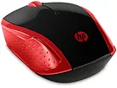 Mysz bezprzewodowa HP 200 - czerwona (2HU82AA)
