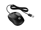 Mysz przewodowa biurowa HP 1000 sensor optyczny 1200 DPI 4QM14AA