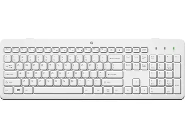 Zestaw bezprzewodowej myszy i klawiatury HP 230 - biały 3L1F0AA