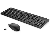 Zestaw bezprzewodowy myszy i klawiatury HP 230 - czarny (18H24AA)