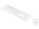 Zestaw bezprzewodowy myszy i klawiatury HP Pavilion 800 - biały 4CF00AA