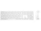 Zestaw bezprzewodowy myszy i klawiatury HP Pavilion 800 - biały 4CF00AA