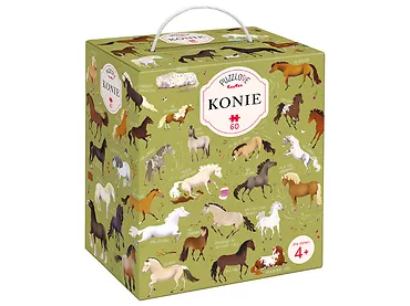 Czuczu Puzzlove Czuczu Konie Puzzle 60 elementów 1729